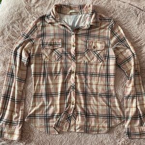 Active USA pink flannel